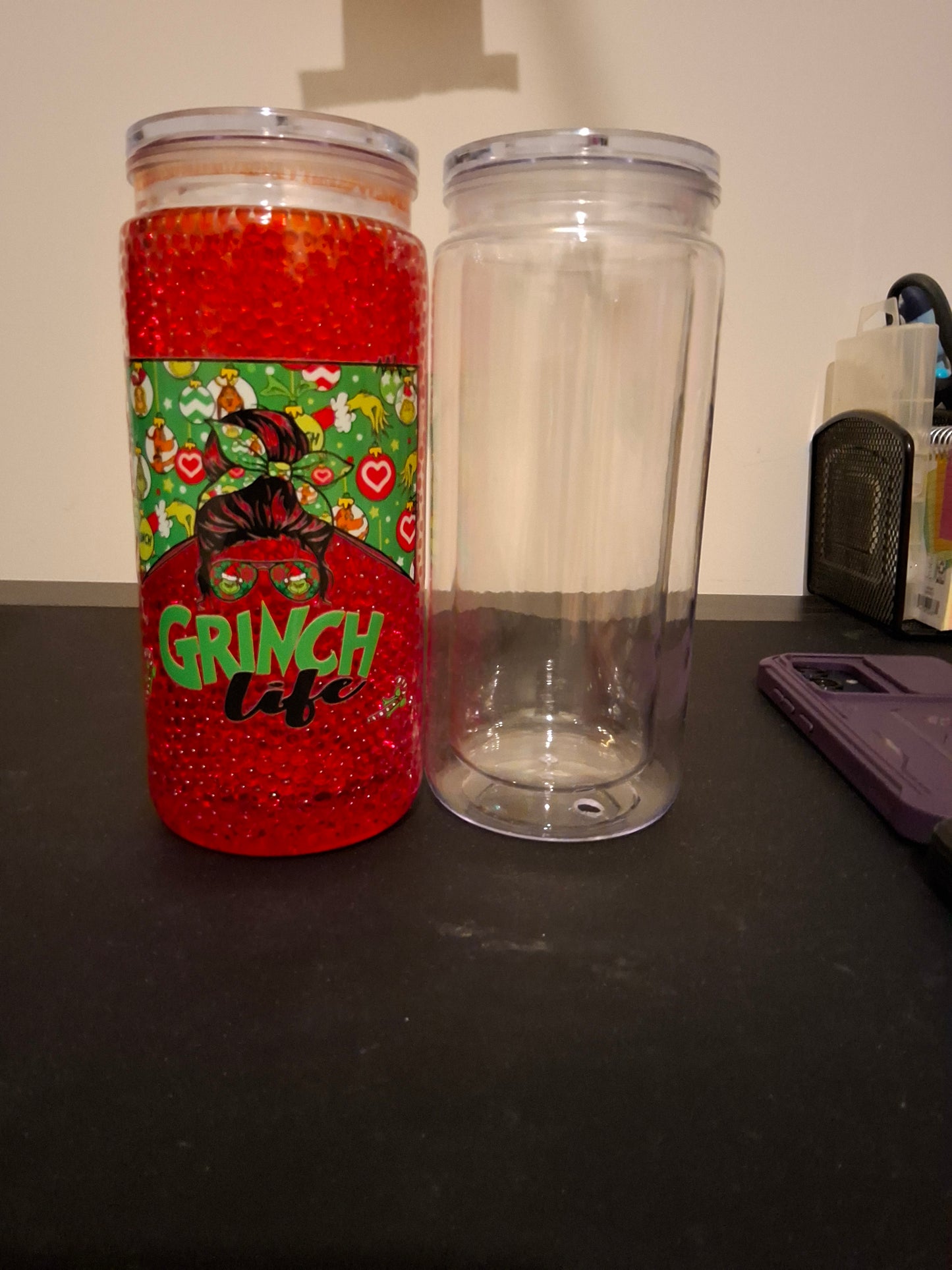 20oz Tumbler Clear lids