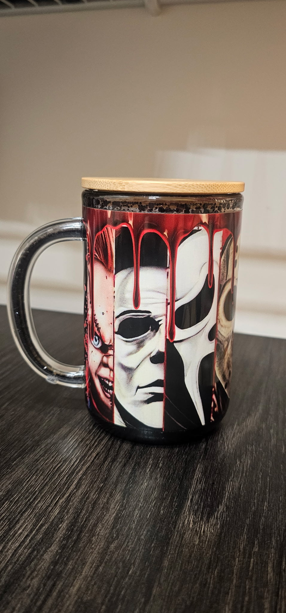 15oz Glass Coffee Mug